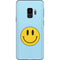 Blue Happy Face Galaxy S9 Skin